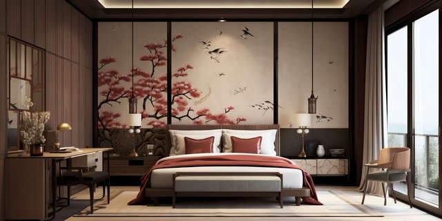 图片[44]-全球设计案例智能库_OJBKAI.COM新中式卧室Midjourney灵感图库-_设计智库－全球设计案例智能库_OJBKAI.COM-全球设计案例智能库_OJBKAI.COM设计智库