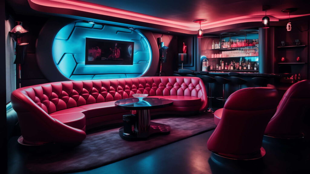 图片[6]-全球设计案例智能库_OJBKAI.COM赛博朋克风霓虹灯设计KTV酒吧_Midjourney灵感图库-_设计智库－全球设计案例智能库_OJBKAI.COM-全球设计案例智能库_OJBKAI.COM设计智库