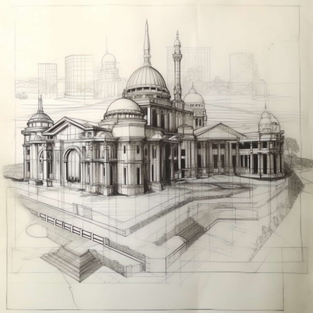 图片[10]-全球设计案例智能库_OJBKAI.COM现代建筑草图Midjourney灵感图库-名师联智库－全球设计案例智能库名师联素材平台-全球设计案例智能库_OJBKAI.COM设计智库