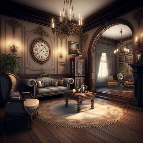 图片[29]-全球设计案例智能库_OJBKAI.COM复古奢华客厅设计Midjourney灵感图库-_设计智库－全球设计案例智能库_OJBKAI.COM-全球设计案例智能库_OJBKAI.COM设计智库