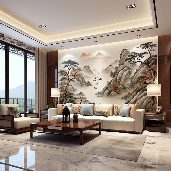 图片[9]-全球设计案例智能库_OJBKAI.COM别墅中式客厅Midjourney灵感图库-_设计智库－全球设计案例智能库_OJBKAI.COM-全球设计案例智能库_OJBKAI.COM设计智库