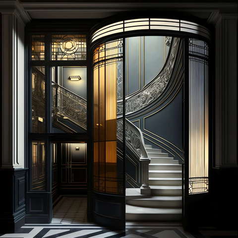 图片[18]-全球设计案例智能库_OJBKAI.COM复古旋转楼梯4_Midjourney灵感图库-设计智库－全球设计案例智能库_OJBKAI.COM-全球设计案例智能库_OJBKAI.COM设计智库