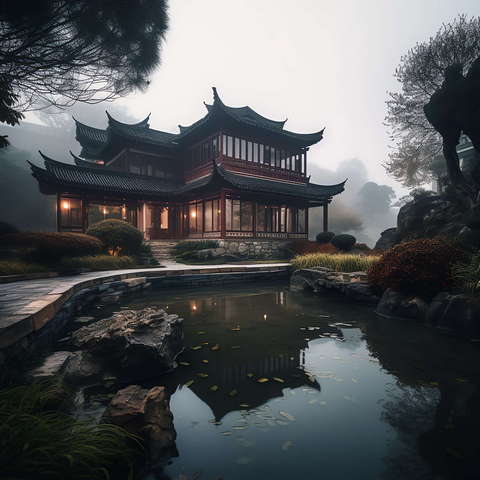 图片[36]-全球设计案例智能库_OJBKAI.COM庭院景观Midjourney灵感图库-_设计智库－全球设计案例智能库_OJBKAI.COM-全球设计案例智能库_OJBKAI.COM设计智库