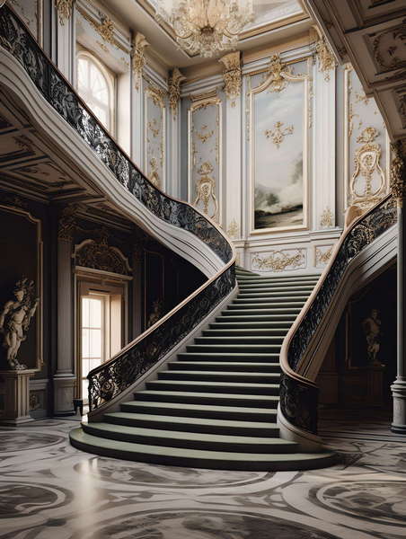 图片[18]-全球设计案例智能库_OJBKAI.COM新古典别墅楼梯Midjourney灵感图库-_设计智库－全球设计案例智能库_OJBKAI.COM-全球设计案例智能库_OJBKAI.COM设计智库