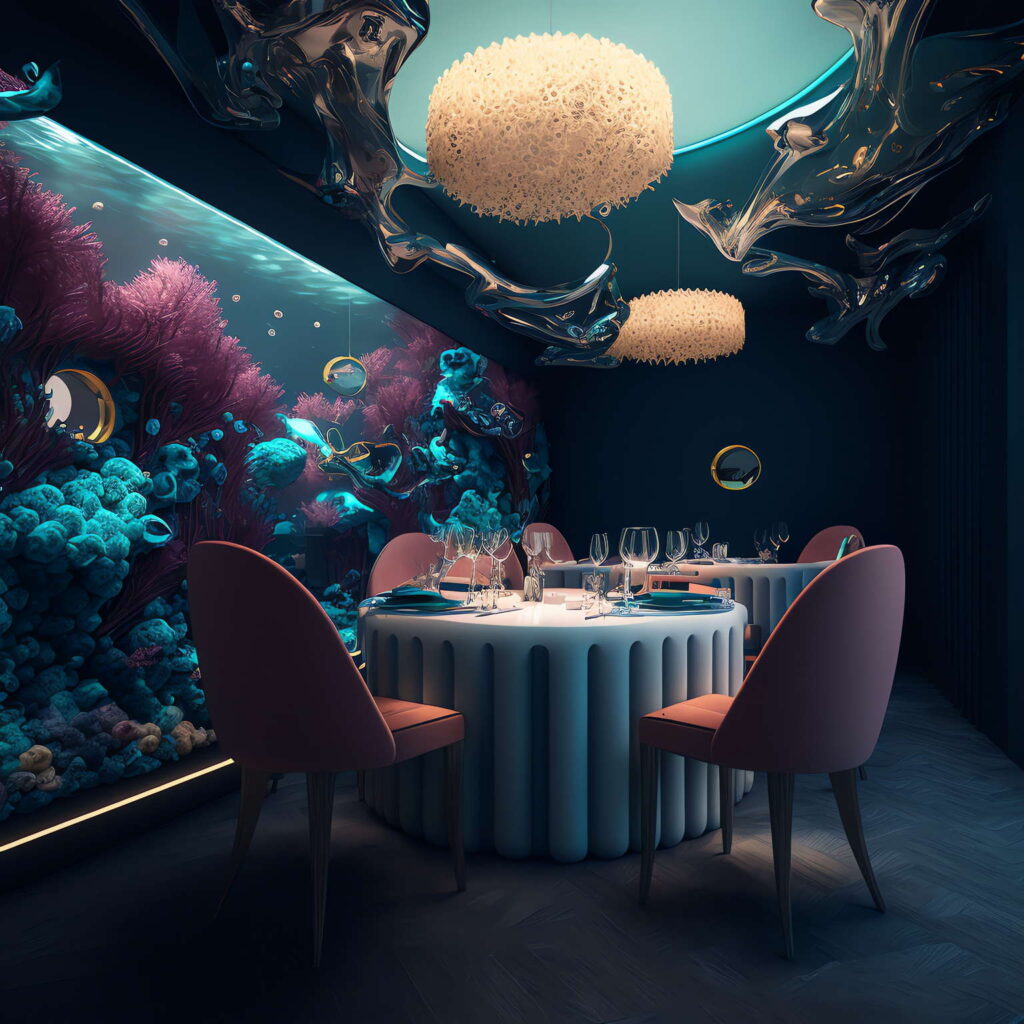 图片[26]-全球设计案例智能库_OJBKAI.COM餐厅设计Midjourney灵感图库-_设计智库－全球设计案例智能库_OJBKAI.COM-全球设计案例智能库_OJBKAI.COM设计智库