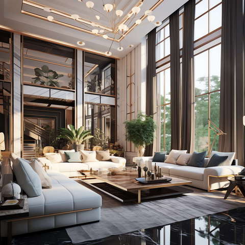 图片[55]-全球设计案例智能库_OJBKAI.COM现代前卫时尚挑高客厅Midjourney灵感图库-_设计智库－全球设计案例智能库_OJBKAI.COM-全球设计案例智能库_OJBKAI.COM设计智库