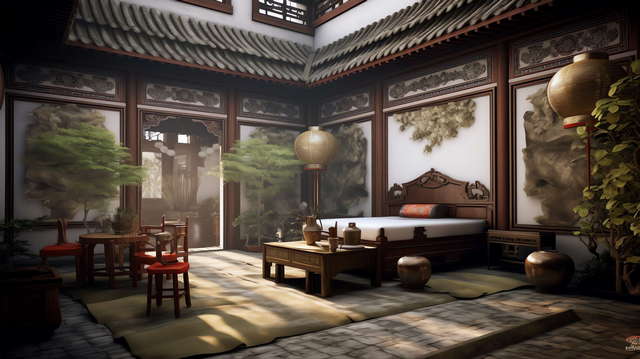 图片[45]-全球设计案例智能库_OJBKAI.COM古典中式卧室Midjourney灵感图库-_设计智库－全球设计案例智能库_OJBKAI.COM-全球设计案例智能库_OJBKAI.COM设计智库