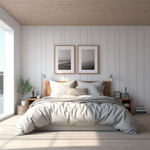 田园风格卧室Midjourney灵感图库-_设计智库－全球设计案例智能库_OJBKAI.COM-全球设计案例智能库_OJBKAI.COM设计智库