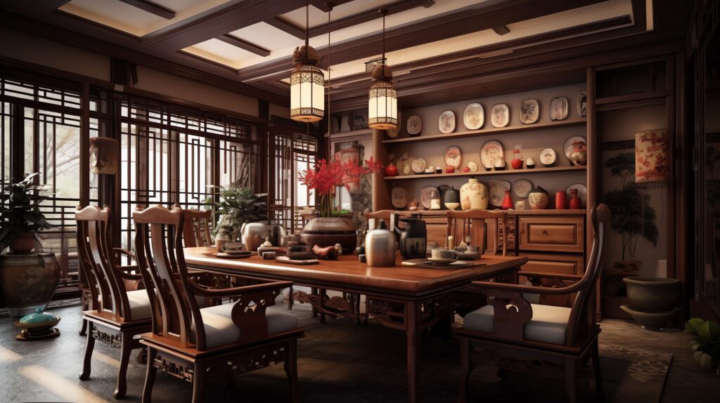 图片[30]-全球设计案例智能库_OJBKAI.COM古典中式餐厅Midjourney灵感图库-_设计智库－全球设计案例智能库_OJBKAI.COM-全球设计案例智能库_OJBKAI.COM设计智库