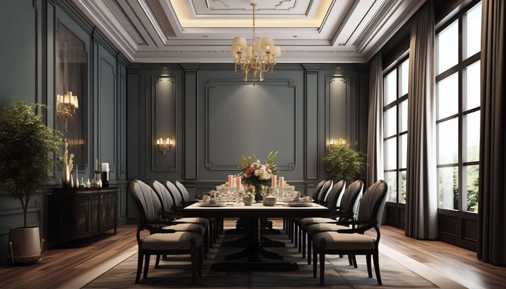 图片[30]-全球设计案例智能库_OJBKAI.COM家装简欧餐厅Midjourney灵感图库-_设计智库－全球设计案例智能库_OJBKAI.COM-全球设计案例智能库_OJBKAI.COM设计智库