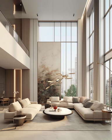 图片[17]-全球设计案例智能库_OJBKAI.COM现代前卫挑高客厅Midjourney灵感图库-_设计智库－全球设计案例智能库_OJBKAI.COM-全球设计案例智能库_OJBKAI.COM设计智库