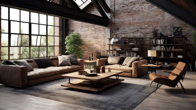 图片[31]-全球设计案例智能库_OJBKAI.COM工业风格客厅Midjourney灵感图库-_设计智库－全球设计案例智能库_OJBKAI.COM-全球设计案例智能库_OJBKAI.COM设计智库