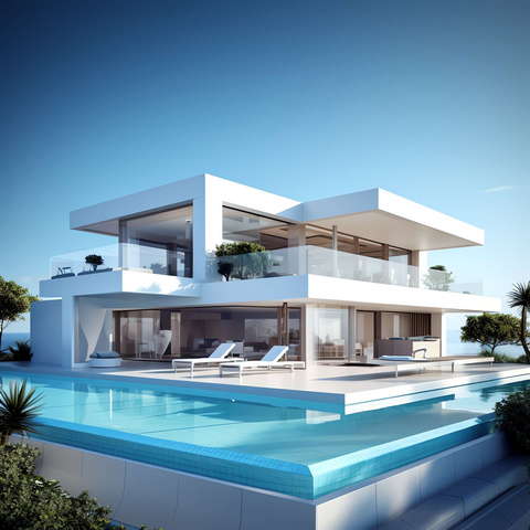 图片[22]-全球设计案例智能库_OJBKAI.COM别墅建筑外观Midjourney灵感图库-_设计智库－全球设计案例智能库_OJBKAI.COM-全球设计案例智能库_OJBKAI.COM设计智库