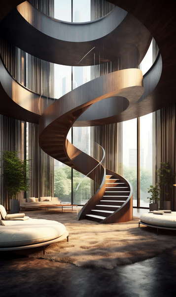 图片[13]-全球设计案例智能库_OJBKAI.COM酒店现代风格奢华楼梯Midjourney灵感图库-_设计智库－全球设计案例智能库_OJBKAI.COM-全球设计案例智能库_OJBKAI.COM设计智库