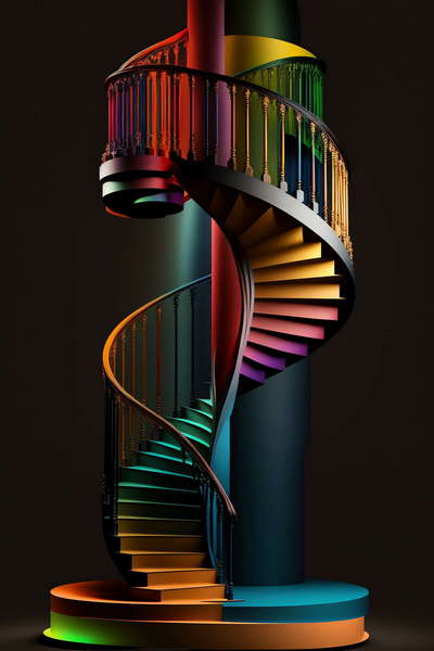 图片[22]-全球设计案例智能库_OJBKAI.COM艺术风旋转楼梯1_Midjourney灵感图库-设计智库－全球设计案例智能库_OJBKAI.COM-全球设计案例智能库_OJBKAI.COM设计智库