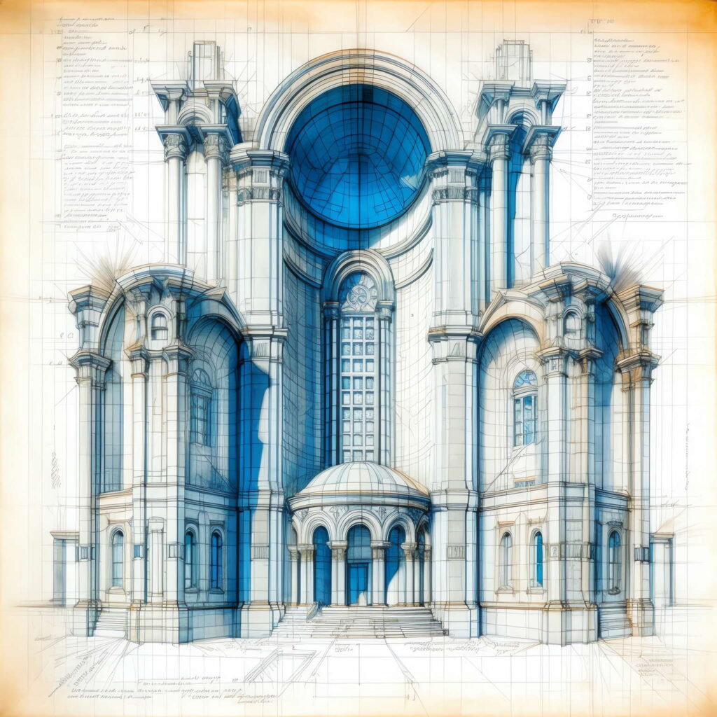 图片[22]-全球设计案例智能库_OJBKAI.COM西方建筑草图Midjourney灵感图库-名师联智库－全球设计案例智能库名师联素材平台-全球设计案例智能库_OJBKAI.COM设计智库