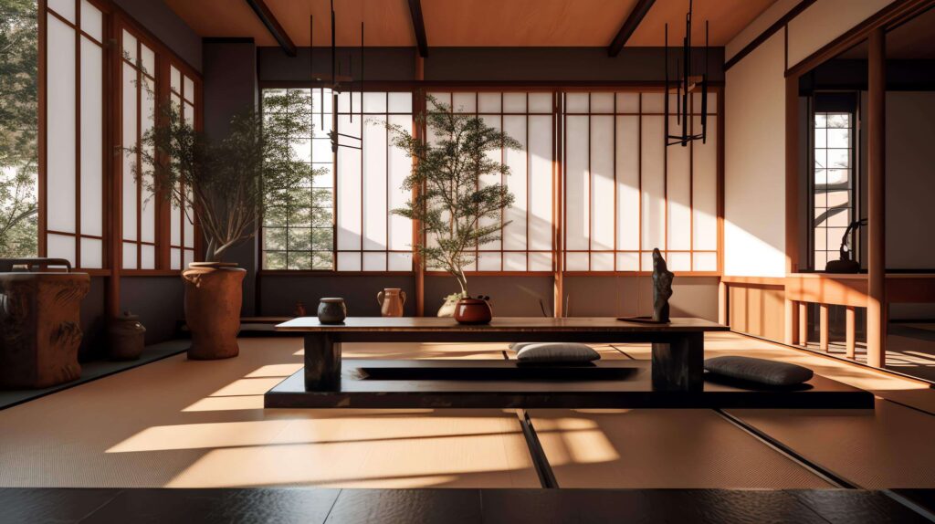 图片[8]-全球设计案例智能库_OJBKAI.COM别墅中式禅意茶室Midjourney灵感图库-_设计智库－全球设计案例智能库_OJBKAI.COM-全球设计案例智能库_OJBKAI.COM设计智库