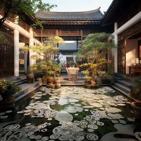 图片[9]-全球设计案例智能库_OJBKAI.COM别墅庭院景观Midjourney灵感图库-_设计智库－全球设计案例智能库_OJBKAI.COM-全球设计案例智能库_OJBKAI.COM设计智库