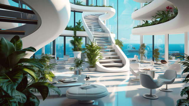 图片[5]-全球设计案例智能库_OJBKAI.COM空中别墅大落地窗Midjourney灵感图库-_设计智库－全球设计案例智能库_OJBKAI.COM-全球设计案例智能库_OJBKAI.COM设计智库