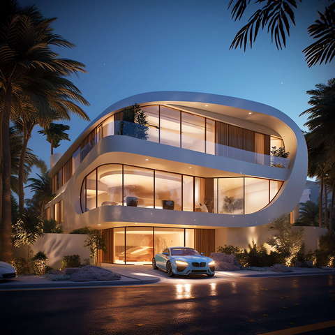 图片[35]-全球设计案例智能库_OJBKAI.COM别墅建筑外观未来科技感Midjourney灵感图库-_设计智库－全球设计案例智能库_OJBKAI.COM-全球设计案例智能库_OJBKAI.COM设计智库