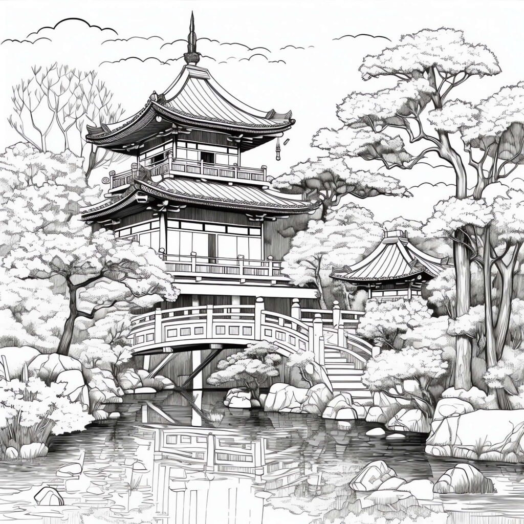 图片[28]-全球设计案例智能库_OJBKAI.COM中式古建筑草图Midjourney灵感图库-名师联智库－全球设计案例智能库名师联素材平台-全球设计案例智能库_OJBKAI.COM设计智库