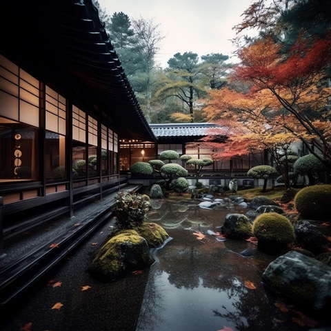 图片[30]-全球设计案例智能库_OJBKAI.COM别墅庭院日式枯山水Midjourney灵感图库-_设计智库－全球设计案例智能库_OJBKAI.COM-全球设计案例智能库_OJBKAI.COM设计智库