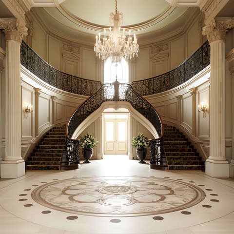 图片[13]-全球设计案例智能库_OJBKAI.COM新古典别墅楼梯Midjourney灵感图库-_设计智库－全球设计案例智能库_OJBKAI.COM-全球设计案例智能库_OJBKAI.COM设计智库