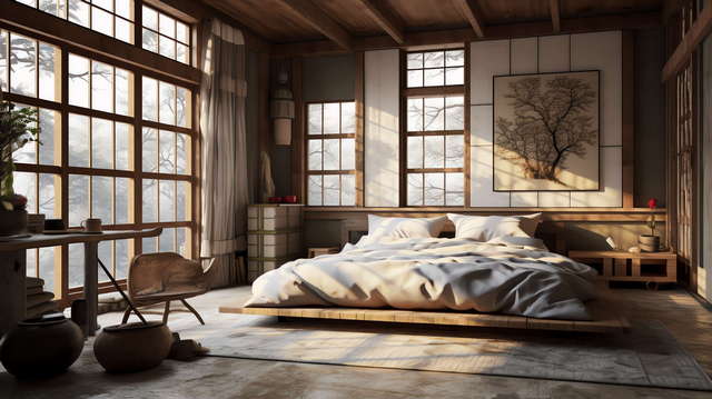 图片[24]-全球设计案例智能库_OJBKAI.COM侘寂风格卧室_Midjourney灵感图库-_设计智库－全球设计案例智能库_OJBKAI.COM-全球设计案例智能库_OJBKAI.COM设计智库