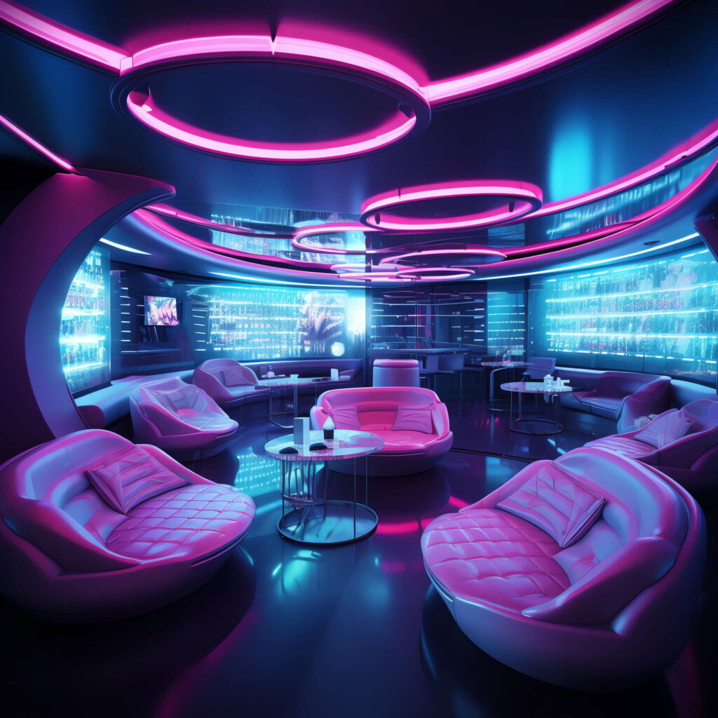 图片[24]-全球设计案例智能库_OJBKAI.COM赛博朋克风霓虹灯设计KTV酒吧_Midjourney灵感图库-_设计智库－全球设计案例智能库_OJBKAI.COM-全球设计案例智能库_OJBKAI.COM设计智库