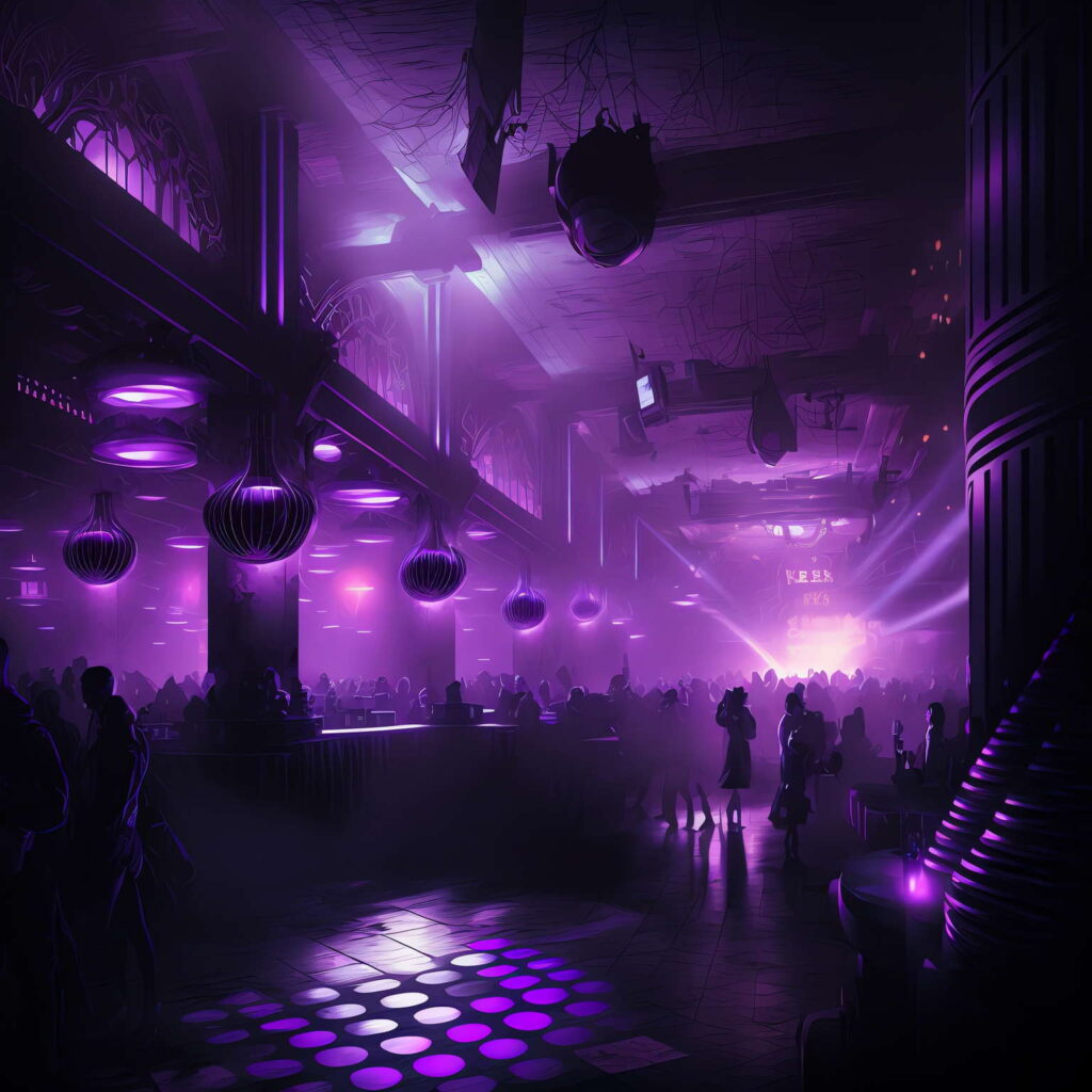 图片[25]-全球设计案例智能库_OJBKAI.COM赛博朋克风霓虹灯设计夜总会Midjourney灵感图库-_设计智库－全球设计案例智能库_OJBKAI.COM-全球设计案例智能库_OJBKAI.COM设计智库