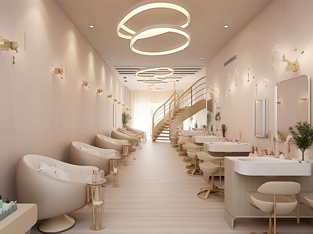 图片[16]-全球设计案例智能库_OJBKAI.COM现代前卫理发店Midjourney灵感图库-_设计智库－全球设计案例智能库_OJBKAI.COM-全球设计案例智能库_OJBKAI.COM设计智库