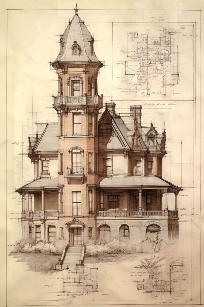 图片[16]-全球设计案例智能库_OJBKAI.COM西方建筑草图Midjourney灵感图库-名师联智库－全球设计案例智能库名师联素材平台-全球设计案例智能库_OJBKAI.COM设计智库