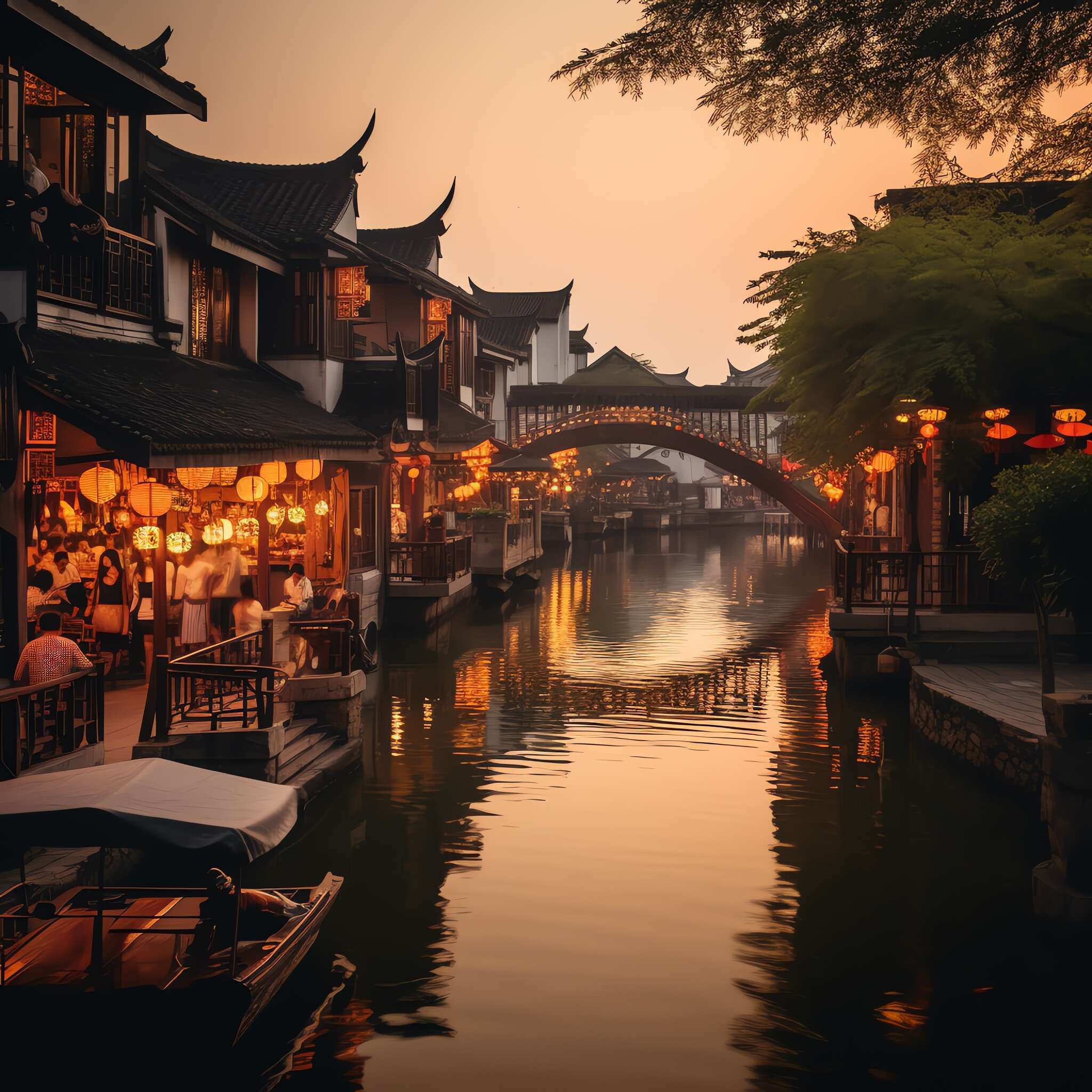 图片[22]-全球设计案例智能库_OJBKAI.COM意境江南小镇Midjourney灵感图库-_设计智库－全球设计案例智能库_OJBKAI.COM-全球设计案例智能库_OJBKAI.COM设计智库