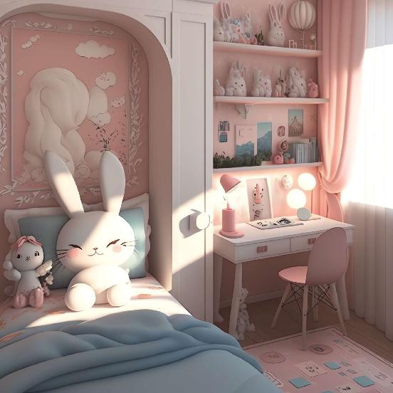 图片[10]-全球设计案例智能库_OJBKAI.COM色彩童趣女孩房4_Midjourney灵感图库-设计智库－全球设计案例智能库_OJBKAI.COM-全球设计案例智能库_OJBKAI.COM设计智库
