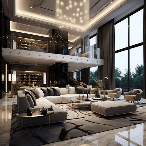 图片[62]-全球设计案例智能库_OJBKAI.COM现代前卫时尚挑高客厅Midjourney灵感图库-_设计智库－全球设计案例智能库_OJBKAI.COM-全球设计案例智能库_OJBKAI.COM设计智库