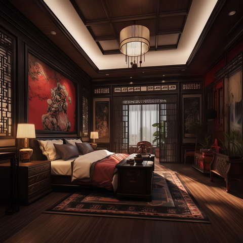 图片[2]-全球设计案例智能库_OJBKAI.COM古典中式卧室Midjourney灵感图库-_设计智库－全球设计案例智能库_OJBKAI.COM-全球设计案例智能库_OJBKAI.COM设计智库