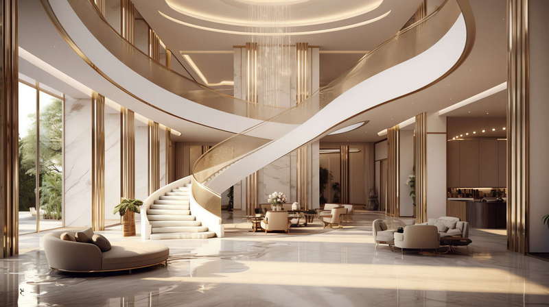 图片[15]-全球设计案例智能库_OJBKAI.COM酒店前卫时尚现代楼梯Midjourney灵感图库-_设计智库－全球设计案例智能库_OJBKAI.COM-全球设计案例智能库_OJBKAI.COM设计智库