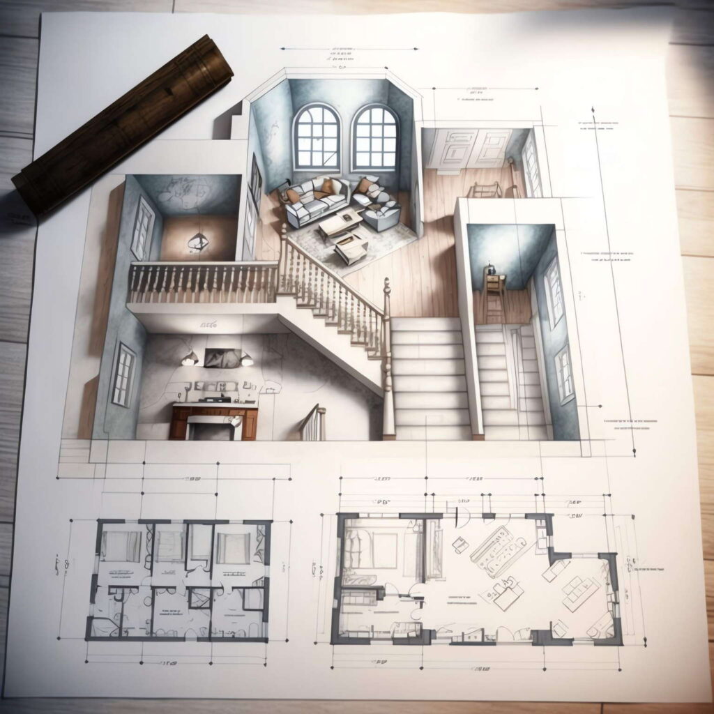 图片[17]-全球设计案例智能库_OJBKAI.COM室内设计手绘图Midjourney灵感图库-名师联智库－全球设计案例智能库名师联素材平台-全球设计案例智能库_OJBKAI.COM设计智库