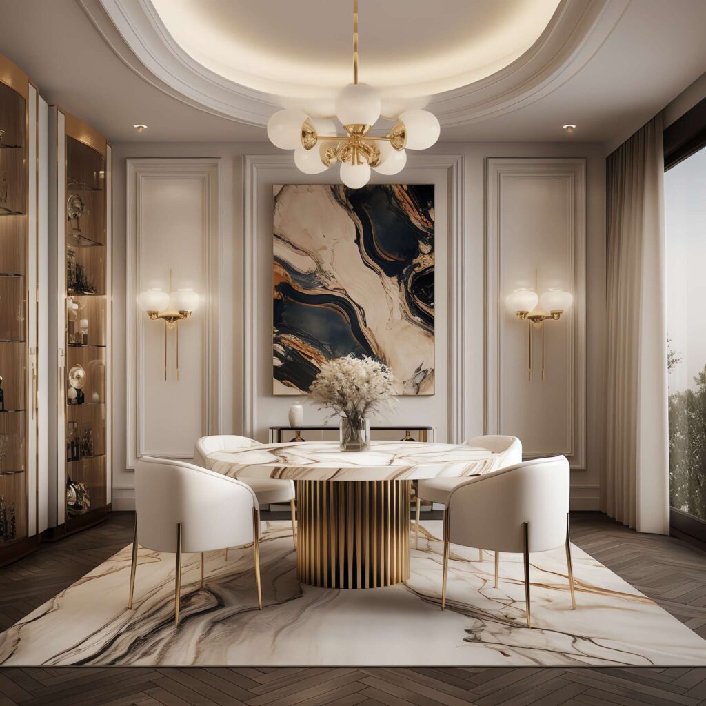 图片[9]-全球设计案例智能库_OJBKAI.COM简欧风格餐厅Midjourney灵感图库-_设计智库－全球设计案例智能库_OJBKAI.COM-全球设计案例智能库_OJBKAI.COM设计智库