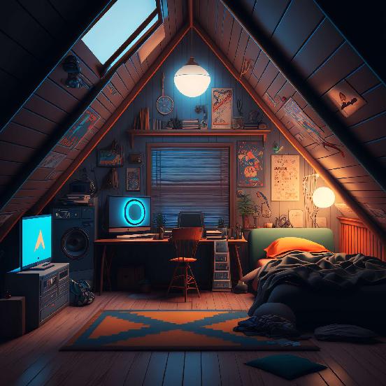 图片[14]-全球设计案例智能库_OJBKAI.COM赛博朋克风霓虹灯设计男孩房1_Midjourney灵感图库-_设计智库－全球设计案例智能库_OJBKAI.COM-全球设计案例智能库_OJBKAI.COM设计智库