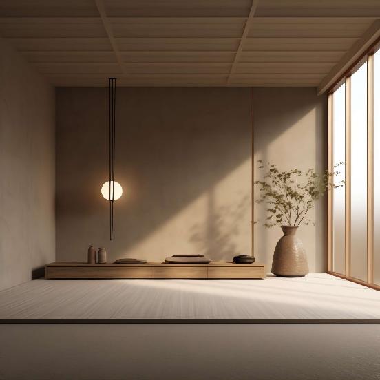 图片[35]-全球设计案例智能库_OJBKAI.COM侘寂风客厅住宅Midjourney灵感图库-_设计智库－全球设计案例智能库_OJBKAI.COM-全球设计案例智能库_OJBKAI.COM设计智库