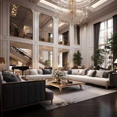 图片[29]-全球设计案例智能库_OJBKAI.COM现代前卫时尚挑高客厅Midjourney灵感图库-_设计智库－全球设计案例智能库_OJBKAI.COM-全球设计案例智能库_OJBKAI.COM设计智库