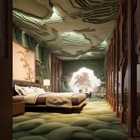 图片[31]-全球设计案例智能库_OJBKAI.COM家装绿植空间艺术卧室Midjourney灵感图库-_设计智库－全球设计案例智能库_OJBKAI.COM-全球设计案例智能库_OJBKAI.COM设计智库