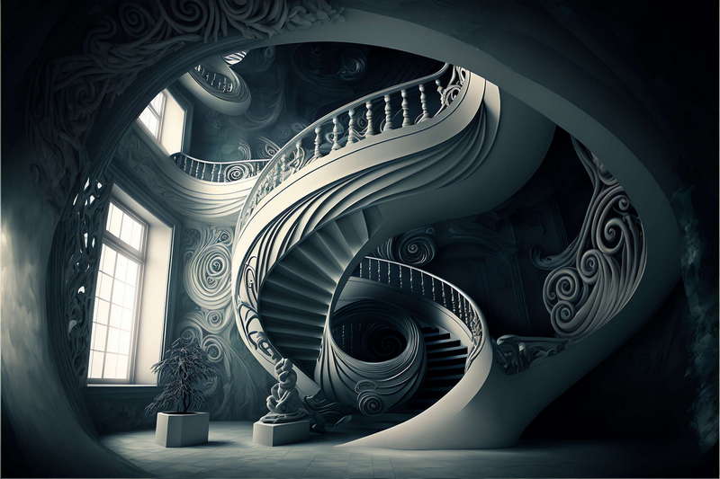 图片[22]-全球设计案例智能库_OJBKAI.COM复古旋转楼梯4_Midjourney灵感图库-设计智库－全球设计案例智能库_OJBKAI.COM-全球设计案例智能库_OJBKAI.COM设计智库