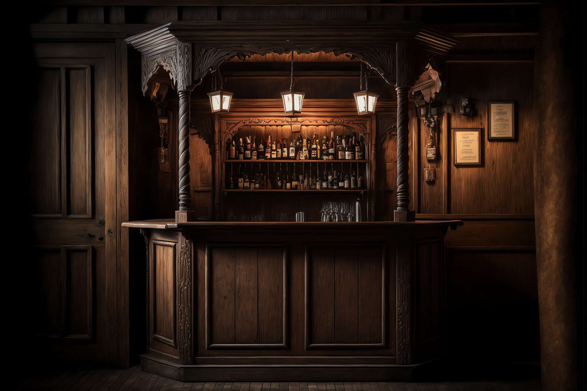 雪茄吧红酒吧1_Midjourney灵感图库-_设计智库-全球设计案例智能库_OJBKAI.COM-全球设计案例智能库_OJBKAI.COM设计智库