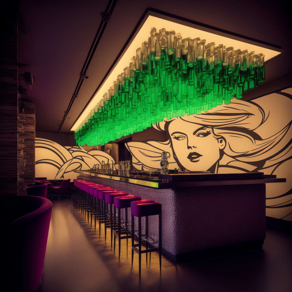 图片[39]-全球设计案例智能库_OJBKAI.COM前卫艺术酒吧吧台区Midjourney灵感图库-_设计智库－全球设计案例智能库_OJBKAI.COM-全球设计案例智能库_OJBKAI.COM设计智库
