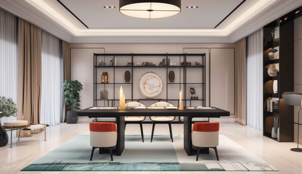 图片[5]-全球设计案例智能库_OJBKAI.COM新中式茶室书房Midjourney灵感图库-_设计智库－全球设计案例智能库_OJBKAI.COM-全球设计案例智能库_OJBKAI.COM设计智库