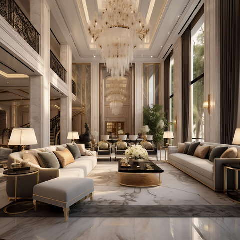 图片[5]-全球设计案例智能库_OJBKAI.COM简欧挑高客厅Midjourney灵感图库-_设计智库－全球设计案例智能库_OJBKAI.COM-全球设计案例智能库_OJBKAI.COM设计智库