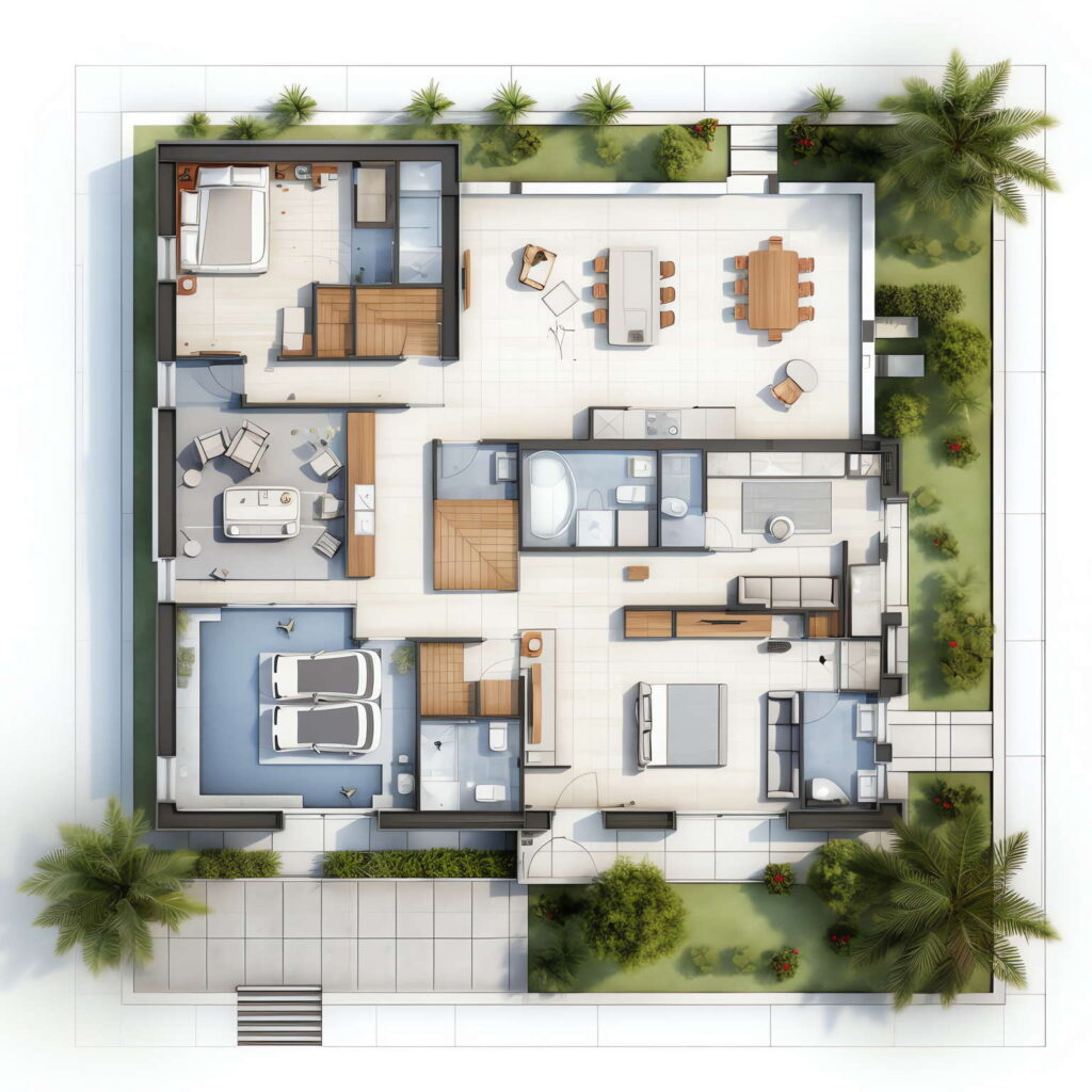 图片[6]-全球设计案例智能库_OJBKAI.COM别墅平面图Midjourney灵感图库-名师联智库－全球设计案例智能库名师联素材平台-全球设计案例智能库_OJBKAI.COM设计智库