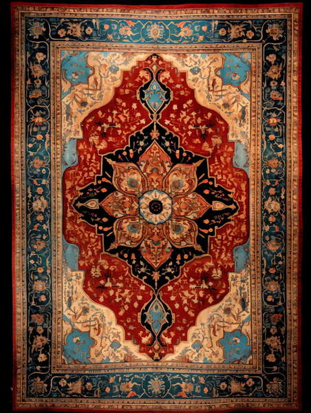 图片[6]-全球设计案例智能库_OJBKAI.COM复古长方形地毯Midjourney灵感图库-_设计智库－全球设计案例智能库_OJBKAI.COM-全球设计案例智能库_OJBKAI.COM设计智库